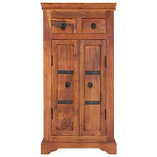 vidaXL - vidaXL Sideboard 50×30×100 cm Akazie Massivholz