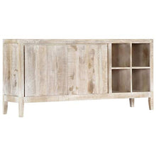 FAMIROSA Credenza 160x40x76 cm in Legno Massello di Mango