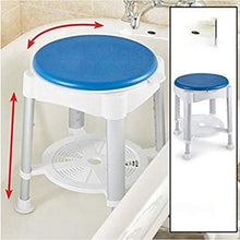 Sgabello Sgabello da Bagno Moderno Regolabile in Altezza Sgabello Antiscivolo Sgabello da Bagno Rotante Sgabello da Bagno Rotante 4 Gambe