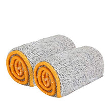SSAYY Mop 1 / 2Pop Panno Mop in Microfibra su Due Lati per Persone Pigre Accessori per Mop Piatti A 360 Gradi Strumenti per La Pulizia della Casa