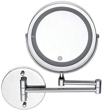 Specchio Home LED 10x Bagno d'Ingrandimento Bagno da Parete Mount Vanity Barba 360 ° Girevole