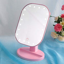 Specchio Trucco con Luci, 20 LED 10X Ingrandimento Specchio Cosmetico Touch Screen Specchio per Trucco con Ricarica USB