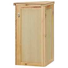 vidaXL - Wand-Eckschrank 45 x 28 x 60 cm Eiche Massivholz