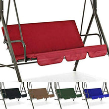 Uniqueheart Coprisedile Altalena per Cortile da Giardino Esterno Coprisedile per Altalena a Sospensione Impermeabile Cuscino per Sedia da Giardino da Giardino-Rosso