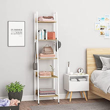 WOLTU Set di 2 Comodini da Notte Bianchi Comodino con Cassetto Organizzatore da Letto in Legno TSR58ws-2