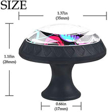 Bacio labbra e cuori Pomelli per Porta Set di 4 Pomelli per Mobili Manopole per Cassetti Cucina Armadio Vetro