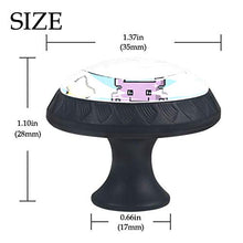 Wetia Stella Robot Viola per la Cucina di casa Armadio Armadio Armadio Nero 3,5 x 2,8 cm