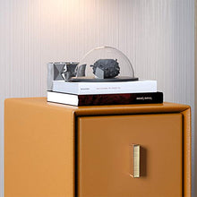 JKGHK Comodino in Legno Massello con 2 Cassetti, Tavolino Laterale Piccolo con Portaoggetti, Schedario, Ripiani per Archiviazione per Ufficio in Casa,Medium Gray