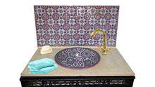 Saharashop Lavabo in ceramica orientale Fès lilla
