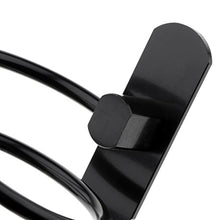 Homyl Comando Porta-phon, Acciaio Inossidabile, Porta-asciugabiancheria - Nero