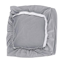 BSTKEY Coprisedia da bar elasticizzato, confezione da 4 pezzi, per sedia da bar, colore: grigio