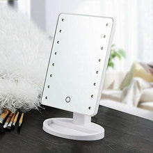 Specchio Trucco con 16 Luci LED Large Mirror Rotazione 360° Makeup Arredamento