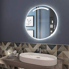 styleglass URANO Specchio Bagno da Parete retroilluminato Tondo cm 60