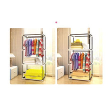 JJZXT Armadio Dressing Armadio Camera Armadio Mobili Camera Guardaroba Tessile Pieghevole Non Tessuta
