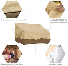 N / A All'aperto copritavoli mobili e sedie Impermeabili coperchi Polvere d'Argento Mobili Diversi Polvere Dimensioni 230x165x80cm