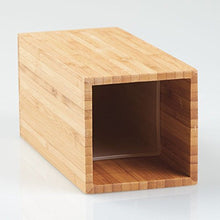 InterDesign Formbu Porta-scopino, Quadrato, Plastica, Beige, 8.5x12.5x0.2 cm