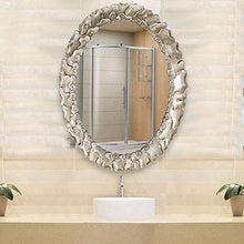 HFFFHA Specchio da Bagno Specchio Europeo per la Decorazione Domestica Specchio per Il Trucco da Parete