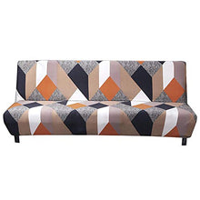 iBaste - Copridivano pieghevole senza braccioli, con rivestimento elasticizzato 160cm-190cm h
