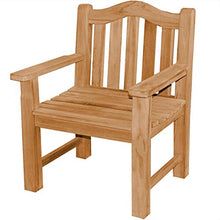 Poltrona da giardino XXL in legno massiccio Catania extra forte