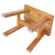 Crisis Bambino, Sgabello Basso antitarme, Panca Bambino, per la Vita(Small Square Bamboo Stool)