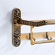 WHSS. Alluminio Bagno Pieghevole Pieghevole/Multistrato/Multifunzione Antico Alluminio 1pc - Bagno/Hotel Bagno Appeso a Parete