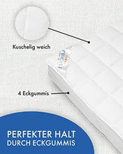PROCAVE MICRO-COMFORT in diverse misure |made in Germany | Coprimaterasso in microfibra di poliestere | Soft Touch | Adatto anche per materassi a molle e ad acqua | 160x200 cm