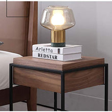 Comodini Camera da Letto Comodino Nordic Moderno Semplice Tabella Ferro Battuto Laterale personalità Creativa Armadietti Piazza Camera Comodino Comodino