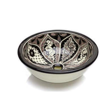 Atalaya Cerames - Lavabo tondo messicano, 43 x 13 cm