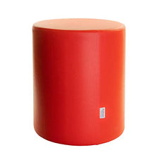Pouf rosso Ø 34 x 44 cm
