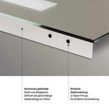 Talos Star Specchio per Il Bagno a LED, Bianco Neutro, 120x 60 cm