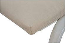 Maffei Art 731 Cuscino Dralon per Lettino, Sfoderabile Made in Italy. Colore Ecru. Pezzo Singolo