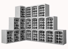 EDA - Set di 10 contenitori per bottiglie in polistirolo, 35 x 29,5 x 50 cm