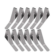 KOHMUI - Set di 30 fermatovaglia in acciaio inox Cuisine, 30 pezzi