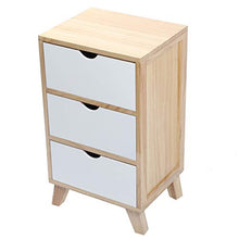 Hyjgjzjh Comodino Con 3 Cassetti Comodino Facile Indtallation Per Interno Camera Da Letto Semplice