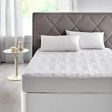 Pikolin Home - Proteggi/coprimaterasso imbottito in tessuto 100% cotone con trattamento anallergico e completamente traspirante