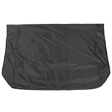 Baldacchino Altalena in Poliestere Placcato Argento Tettoia Altalena Antipolvere Resistente agli Strappi, per Piante da Giardino all'aperto(Black)