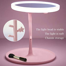 Henai Specchio per Trucco LED da Tavolo dimmerabile con ingrandimento Cost-Effective