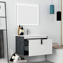 Set di Mobili da Bagno Mobile da Bagno Intelligente Combinato Mobile lavabo in Legno Multistrato Cabinet Combinato Bagno Combinato Governo Cabinet Set con Specchio