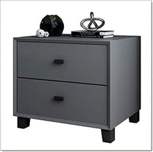 File cabinets Comodino tavolino Modern Bedroom Comodino, semplicità Comodino Mobile con Doppio cassetto e Liscia Grande Armadio, Bagagli Cassetti