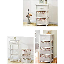 Comodino LHY- Comodino moderno in legno massello con forte capacità di appoggio per camera da letto, studio, ecc. Comodo, Legno, 36×28×42cm