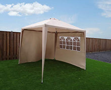 SORARA, Gazebo Tenda del Partito, Sabbia, 270 x 270 cm