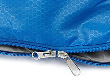 CDFC Pieghevole reclinabile Sole Lettino Giardino Camping Bed Sedia Accompagnatore Letto Accompagnatore Lettino da Sole Regolabile con Sacchetto a Pelo Caldo Blu