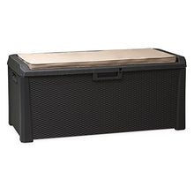 Bauli multiuso in resina L147xP72xH65 cm. - Lt. 560. Colore antracite