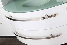 Simba Srl ARREDO Bagno Mobile Bagno Bianco Un LAVANDINO + Specchio + Colonna SOSPESO MOD. Ambassador New