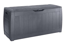 Keter Baule Hollywood Graffite 270 Lt In Resina Cm 117X45X57.5 H