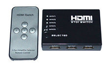 SaySure - 5 Port HDMI Switch Switcher Selector Splitter Hub + Remote