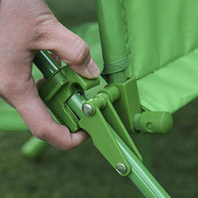 Set Tavolino e 2 Sedie Pieghevoli da Giardino per Bambini con Ombrello Verde Rana