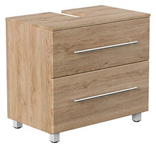 Sottostruttura universale su piedi 70 cm rovere chiaro