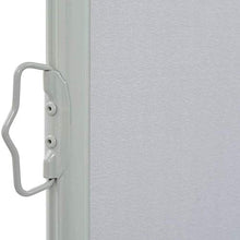 EBTOOLS - Tenda laterale retrattile, colore grigio, protezione solare estensibile per balcone, terrazzo, giardino, 100 x 300 cm