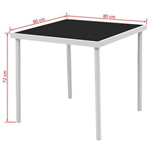 Xingshuoonline - Panchina da giardino resistente con schienale a rombi e panca da balcone